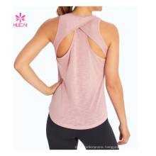 Gym Wear Sexy Back Women′s Tank Top Singlet